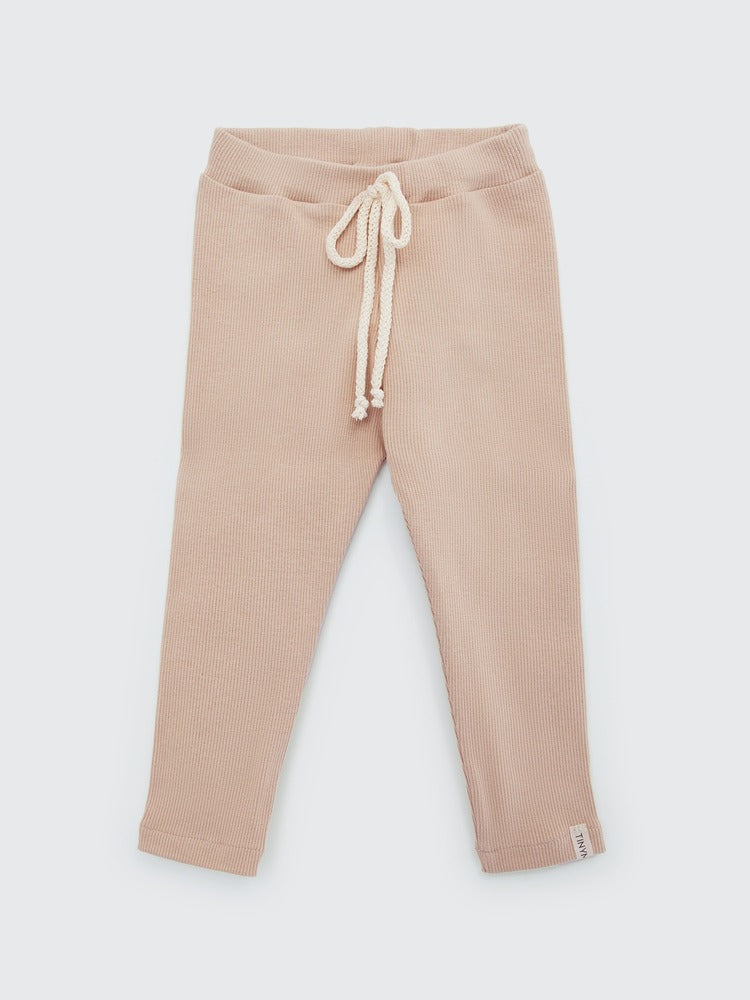 Ribbed sweatshirt Almond