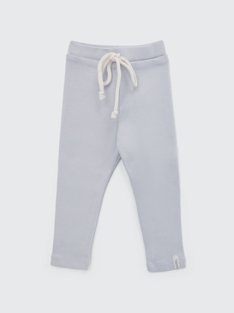 Ribbed sweatshirt Gray