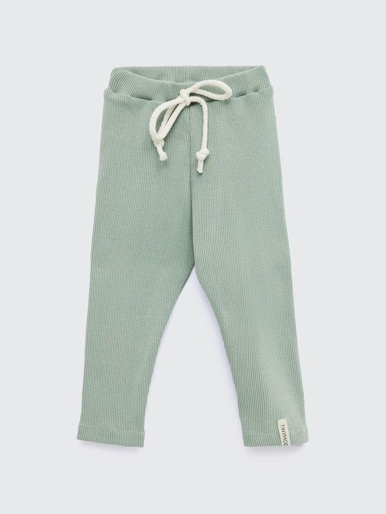 Ribbed sweatshirt Dusty menthol