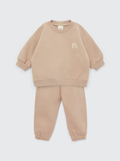Sweatshirt & pants LACOSTE Beige