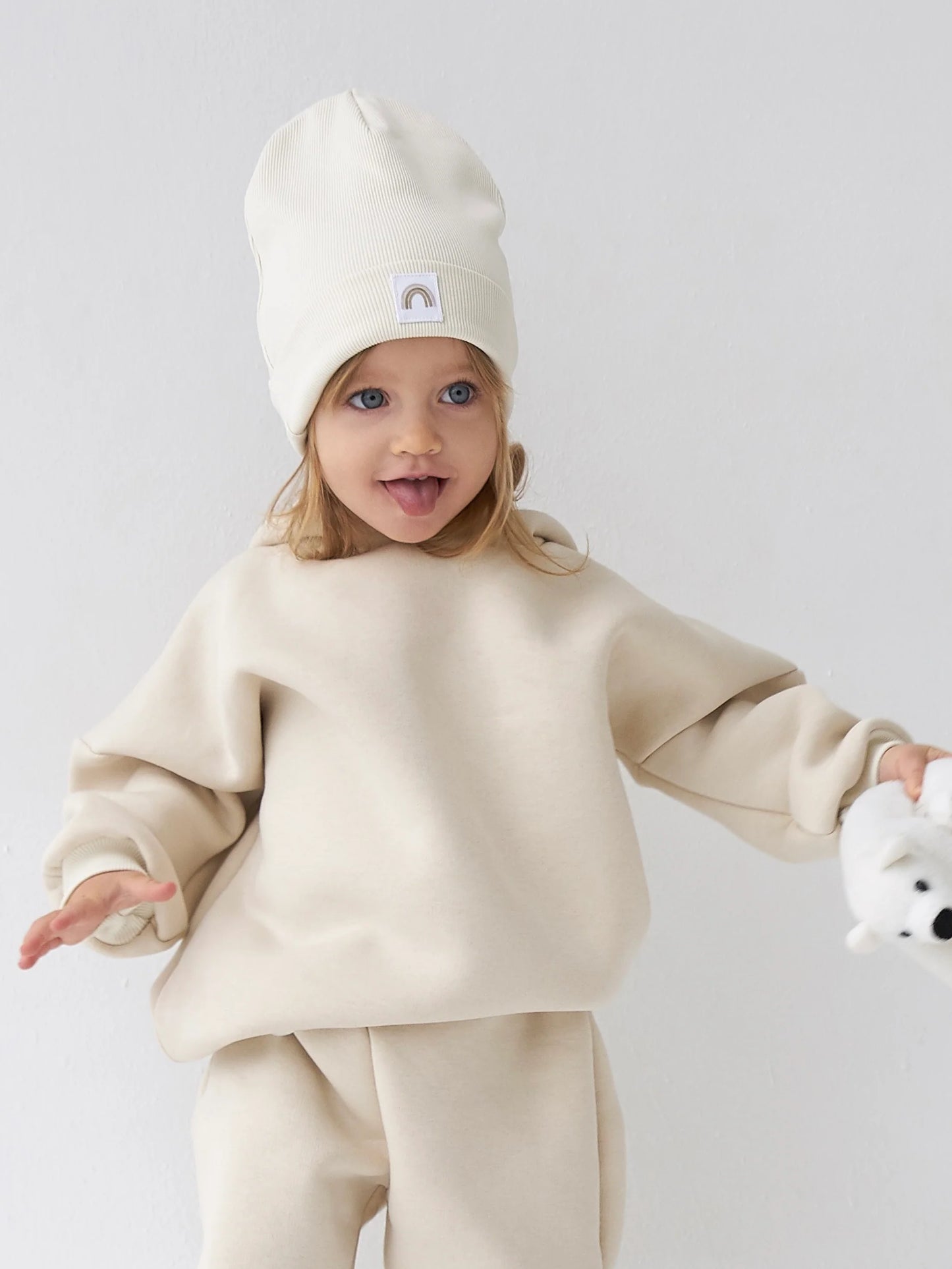 Beanie Mustard color